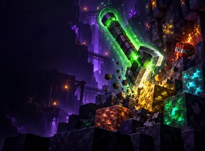 Falling Pickaxe
